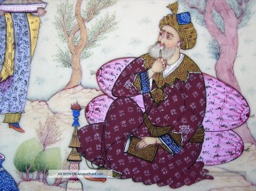 islamique Tableau Peinture - Islamique Miniature 02